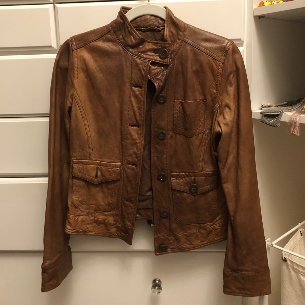 Brown Leather Jacket